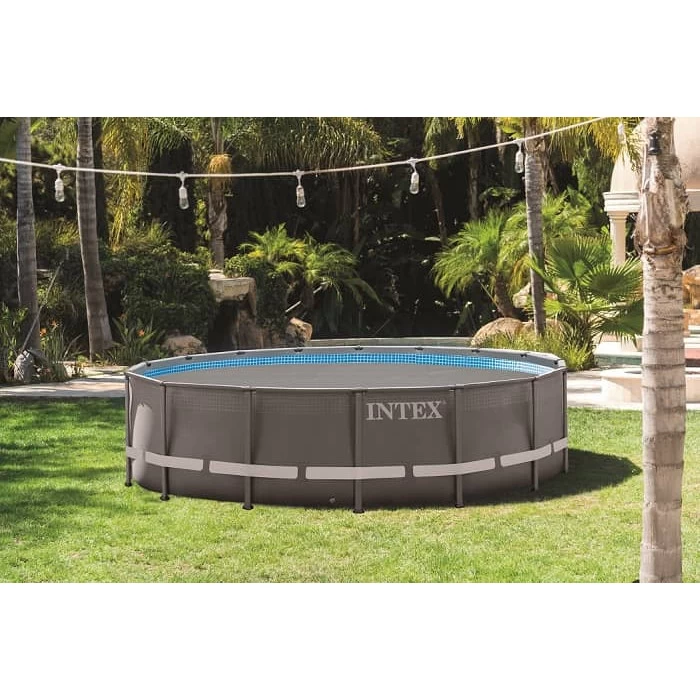 Bâche à Bulles Renforcée Intex Pour Piscine Ronde Ø 4,27 M 4 Bâche à Bulles Renforcée Intex Pour Piscine Ronde Ø 4,27 M – Image 2