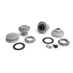 Intex Lot De 2 Crépines Larges Ø 38 Mm -Fournitures De Piscine 25025 crepine de refoulement 38 mm 3