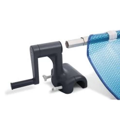 Enrouleur De Bâche Pour Piscine Hors-sol Intex -Fournitures De Piscine 28051 enrouleur bache bulles piscines rectangulaires 2