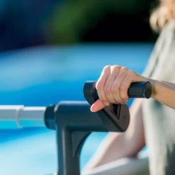 Enrouleur De Bâche Pour Piscine Hors-sol Intex -Fournitures De Piscine 28051 enrouleur bache bulles piscines rectangulaires 3