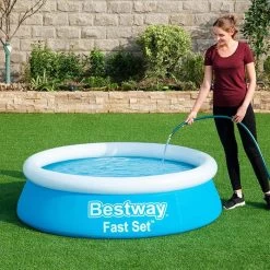 Piscine Autoportée Bestway Fast Set Ronde 1,83 X 0,51 M -Fournitures De Piscine 57392 piscine autoportee bestway 2