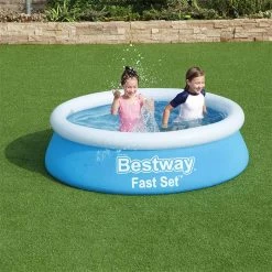 Piscine Autoportée Bestway Fast Set Ronde 1,83 X 0,51 M -Fournitures De Piscine 57392 piscine autoportee bestway 4