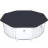 Bâche De Protection Bestway Ronde Pour Piscine Hydrium De 3,66 M -Fournitures De Piscine 58292 bache hiver 366cm 1