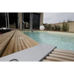 Piscine En Bois Octogonale Ubbink Océa 6,10 X 4,00 X 1,30 M - Liner Beige 10 Piscine En Bois Octogonale Ubbink Océa 6,10 X 4,00 X 1,30 M - Liner Beige -Fournitures De Piscine 7504511 piscine bois octogonale ubbink ocea 400x610 beige ambiance 2