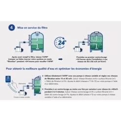 Sac De Media Filtrant 21 Kg Bayrol Granulométrie 0,7 à 2 Mm -Fournitures De Piscine afm media filtrant bayrol mise en service min