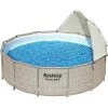 Auvent Pour Piscine Tubulaire Bestway Ø 3,05 à 5,49 M -Fournitures De Piscine auvent rond bestway 2