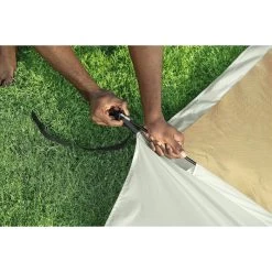 Auvent Pour Piscine Tubulaire Bestway Ø 3,05 à 5,49 M -Fournitures De Piscine auvent rond bestway 2 ambiance installation 4