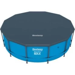 Bâche De Protection Bestway Ronde 3,70 M Pour Piscine De 3,60 Ou 3,66 M