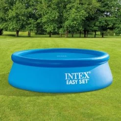 Bâche à Bulles Intex Pour Piscine Ronde Ø 2,44 M -Fournitures De Piscine bache a bulle pour piscines rondes 2 44m intex 28010 2