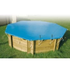 Bâche Hivernage Piscine Octogonale Ubbink Ø 510 Cm