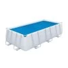 Bâche à Bulles Bestway Rectangulaire 5,24 X 2,50 M Pour Piscine De 5,49 X 2,74 X 1,22 M -Fournitures De Piscine bache solaire 524 x 250 bestway 1