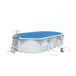Bâche à Bulles Bestway Ovale 6 X 3,50 M Pour Piscine De 6,10 X 3,60 X 1,20 M 3 Bâche à Bulles Bestway Ovale 6 X 3,50 M Pour Piscine De 6,10 X 3,60 X 1,20 M