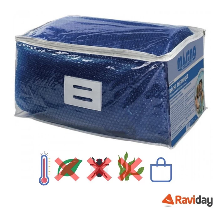 Bâche à Bulles Marina 180 Microns Pour Piscine Ø 3,60 M 4 Bâche à Bulles Marina 180 Microns Pour Piscine Ø 3,60 M – Image 2