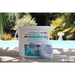 Bayrol E.Chlorilong Ultimate 7 - Galets De Chlore Bi-phase 7 Fonctions 4,8kg -Fournitures De Piscine bayrol chlore multifonctions ultimate 7