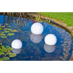 Boule Lumineuse LED Solaire Ubbink Multibright Solar Float - 30 Cm -Fournitures De Piscine boule lumineuse ubbink 1 2
