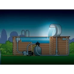 Cascade Pour Piscine Ubbink Mamba Acryl-LED -Fournitures De Piscine cascade mamba acryl led ubbink sch ma2 piscine