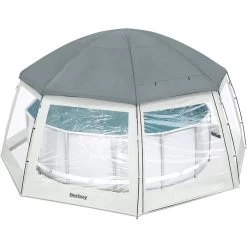 Dôme De Protection Pour Piscine Hors Sol Ronde Bestway -Fournitures De Piscine dome protection piscine hors sol ronde bestway 6 1
