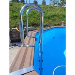 GRE Piscine Ovale Composite Gré - 8,04 X 3,86 X 1,24 M 14 GRE Piscine Ovale Composite Gré - 8,04 X 3,86 X 1,24 M -Fournitures De Piscine echelle interieure piscine composite gre 4