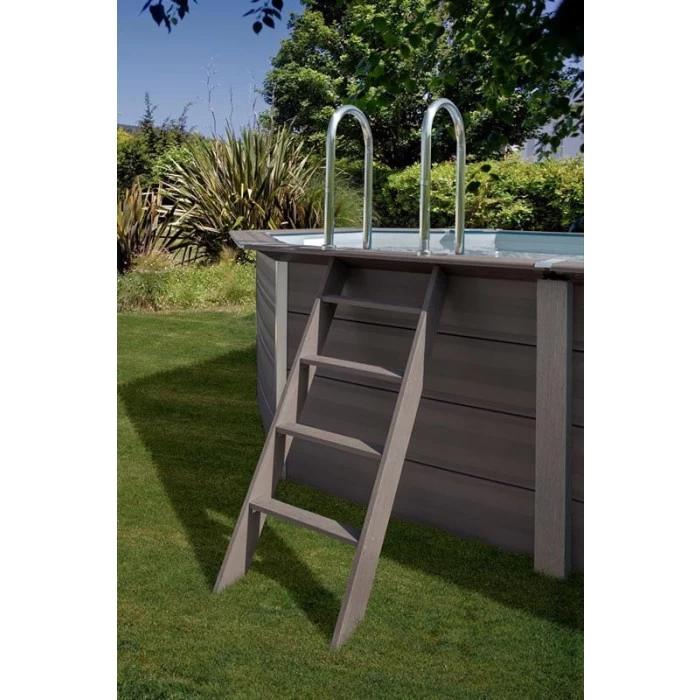 GRE Piscine Ovale Composite Gré - 8,04 X 3,86 X 1,24 M 6 GRE Piscine Ovale Composite Gré - 8,04 X 3,86 X 1,24 M – Image 4