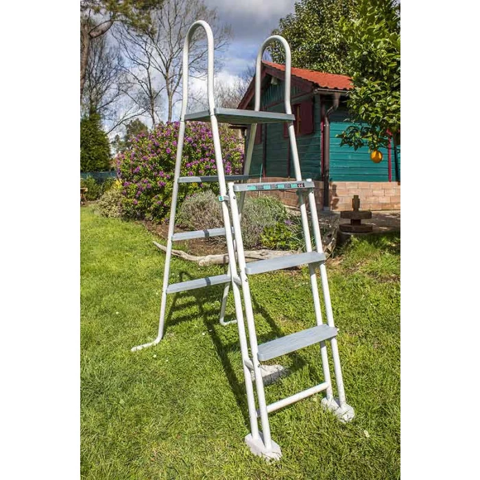 GRE Piscine Ronde Acier Gré Fidji - 3,50 X 1,20 M 7 GRE Piscine Ronde Acier Gré Fidji - 3,50 X 1,20 M – Image 5