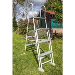 GRE Piscine Ronde Acier Gré Atlantis - Ø 4,60 X 1,30 M -Fournitures De Piscine echelle piscine gre 7