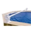 Enrouleur De Bâche à Bulles Pour Piscine En Bois Ubbink Luxe -Fournitures De Piscine enrouleur luxe ubbink piscine b che