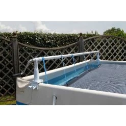 Enrouleur De Bâche à Bulles Pour Piscine En Bois Ubbink Xtra 12 Enrouleur De Bâche à Bulles Pour Piscine En Bois Ubbink Xtra -Fournitures De Piscine enrouleur xtra ambiance piscine ubbink 2