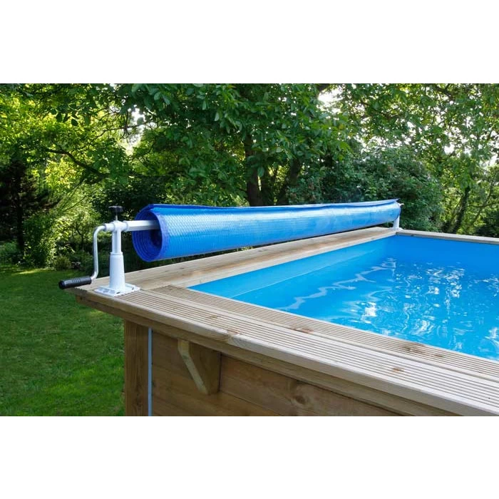 Enrouleur De Bâche à Bulles Pour Piscine En Bois Ubbink Xtra 6 Enrouleur De Bâche à Bulles Pour Piscine En Bois Ubbink Xtra – Image 4