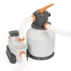 Filtre à Sable Complet Bestway Flowclear 8,327 M³/h -Fournitures De Piscine filtre a sable flowclear bestway 7571 m3h 3 1 1