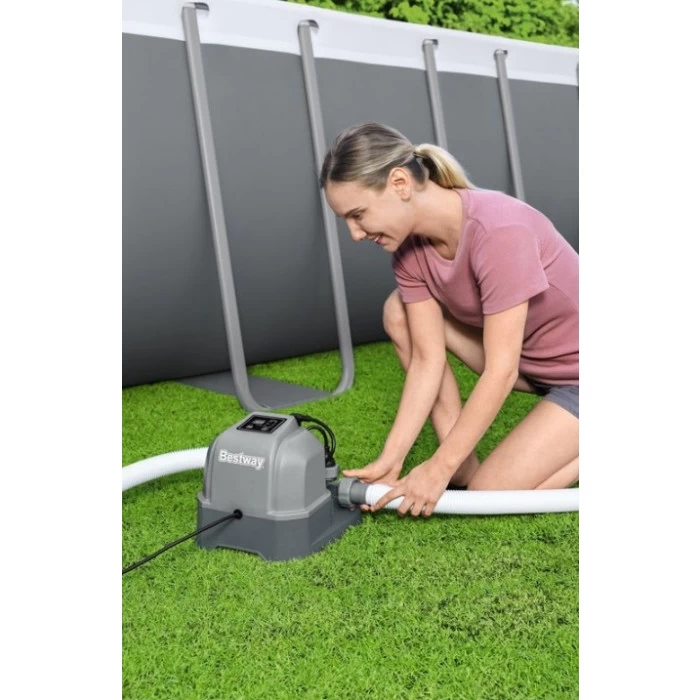 Electrolyseur D'eau Salée Bestway Hydrogénic Pour Piscine < 27m³ 4 Electrolyseur D'eau Salée Bestway Hydrogénic Pour Piscine < 27m³ – Image 2