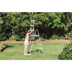 Echelle D'accès Piscine Intex 1.22 M -Fournitures De Piscine intex echelle acces piscine 122 cm 28073 1