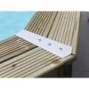 Kit De 8 Pièces Finition Margelles 135° Ubbink Alu Piscine Bois Octogonale 1 Kit De 8 Pièces Finition Margelles 135° Ubbink Alu Piscine Bois Octogonale -Fournitures De Piscine kit de finition pour margelles 8 pieces pour piscine bois hexgonale 1