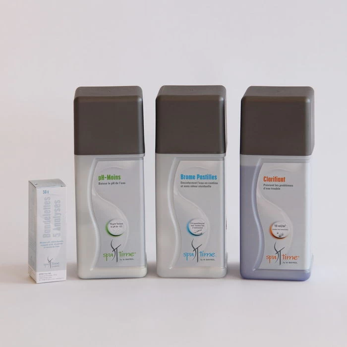 Kit Basique De Produits D'entretien Pour Spa Au Brome 3 Kit Basique De Produits D'entretien Pour Spa Au Brome