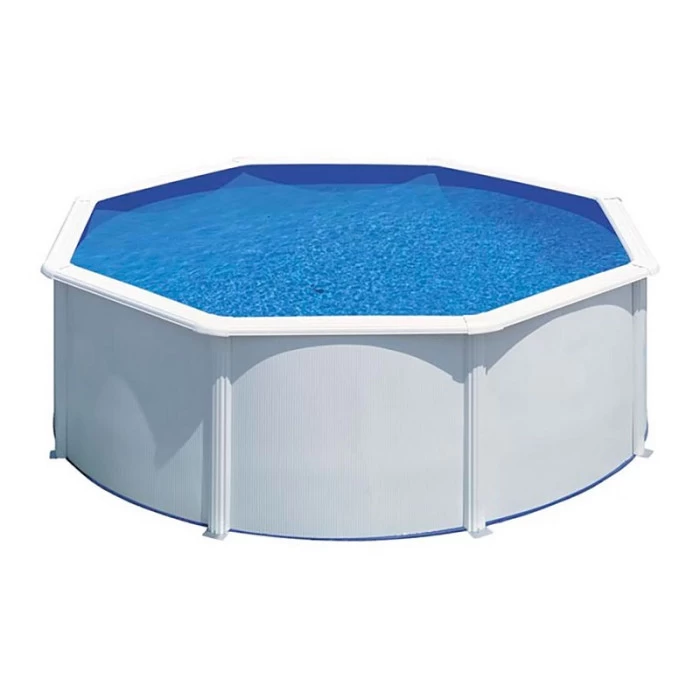 GRE Piscine Ronde Acier Gré Fidji - 3,50 X 1,20 M 3 GRE Piscine Ronde Acier Gré Fidji - 3,50 X 1,20 M