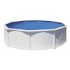 GRE Piscine Ronde Acier Gré Fidji - 4,60 X 1,20 M -Fournitures De Piscine kit460eco piscine ronde acier gre fidji 460 120