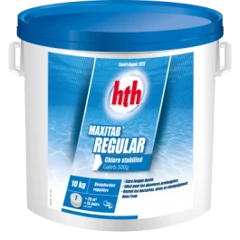 HTH Maxitab Regular 10kg - Galets De Chlore Stabilisé 500gr 3 HTH Maxitab Regular 10kg - Galets De Chlore Stabilisé 500gr