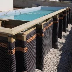 Film Drainant Delta MS 1,5 X 20 M Pour Piscine En Bois BWT MyPOOL - PROCOPI -Fournitures De Piscine membrane alveolaire deltams original 2