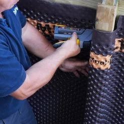 Film Drainant Delta MS 1,5 X 20 M Pour Piscine En Bois BWT MyPOOL - PROCOPI -Fournitures De Piscine membrane alveolaire deltams original 4