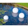 Pack Boules LED Ubbink Multibright Solar Float - 3 Tailles -Fournitures De Piscine pack boule lumineuse ubbink