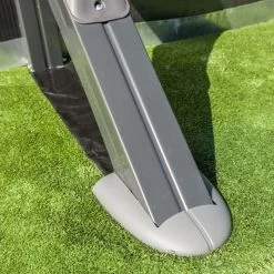 GRE Piscine Ovale Acier Gré Gris Anthracite - 7,30 X 3,75 X 1,20 M -Fournitures De Piscine pied piscine ovale gre gris anthracite zoom 1