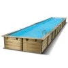 Piscine En Bois Rectangulaire Ubbink Linéa 15,50 X 3,50 X 1,55 M - Liner Bleu 1 Piscine En Bois Rectangulaire Ubbink Linéa 15,50 X 3,50 X 1,55 M - Liner Bleu -Fournitures De Piscine piscine bois linea 350 x 1550 h 155 cm liner bleu 1