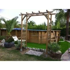 Piscine En Bois Octogonale Ubbink Océa 8,60 X 4,70 X 1,30 M - Liner Gris 7 Piscine En Bois Octogonale Ubbink Océa 8,60 X 4,70 X 1,30 M - Liner Gris -Fournitures De Piscine piscine bois octogonale ubbink ocea 470 860