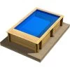 Piscine Pool'n Box Junior Procopi En Bois 3,7 X 2,4 M - Coffre Et Filtration Intégrés -Fournitures De Piscine piscine bois pool n box junior
