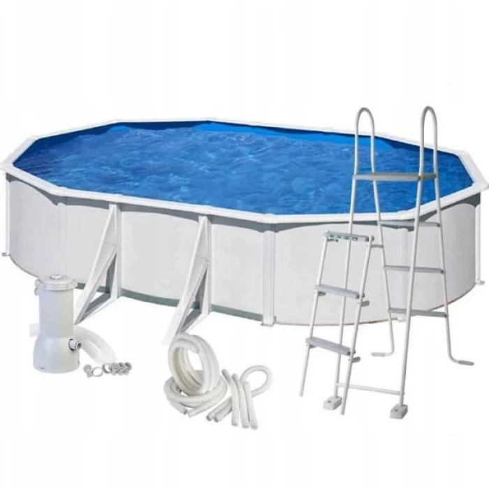 GRE Piscine Ovale Acier Gré Bora Bora - 5 X 3 X 1,20 M 3 GRE Piscine Ovale Acier Gré Bora Bora - 5 X 3 X 1,20 M