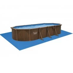 Piscine En Acier Bestway Hydrium Effet Bois - 7,30 X 3,60 X 1,30 M -Fournitures De Piscine piscine hors sol acier ovale 730 m x 360 m x 130 m hydrium 5