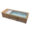 Piscine Urbaine Procopi En Bois 6 X 2,5 M - Couverture Automatique -Fournitures De Piscine procopi piscine 6x2 5 vraie 1