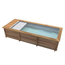 Piscine Urbaine Procopi En Bois 6 X 2,5 M - Couverture Automatique 3 Piscine Urbaine Procopi En Bois 6 X 2,5 M - Couverture Automatique