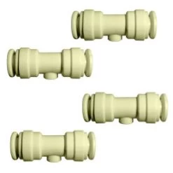 4 Raccords Droit 3/8 Brumisateur O'Fresh