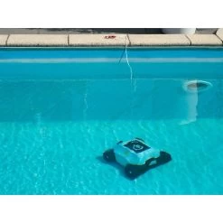 Robot Nettoyeur De Fond De Piscine Ubbink Robotclean Accu -Fournitures De Piscine robot accupool eau min