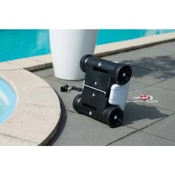 Robot Nettoyeur De Fond De Piscine Ubbink Robotclean Accu -Fournitures De Piscine robot accupool retourne min